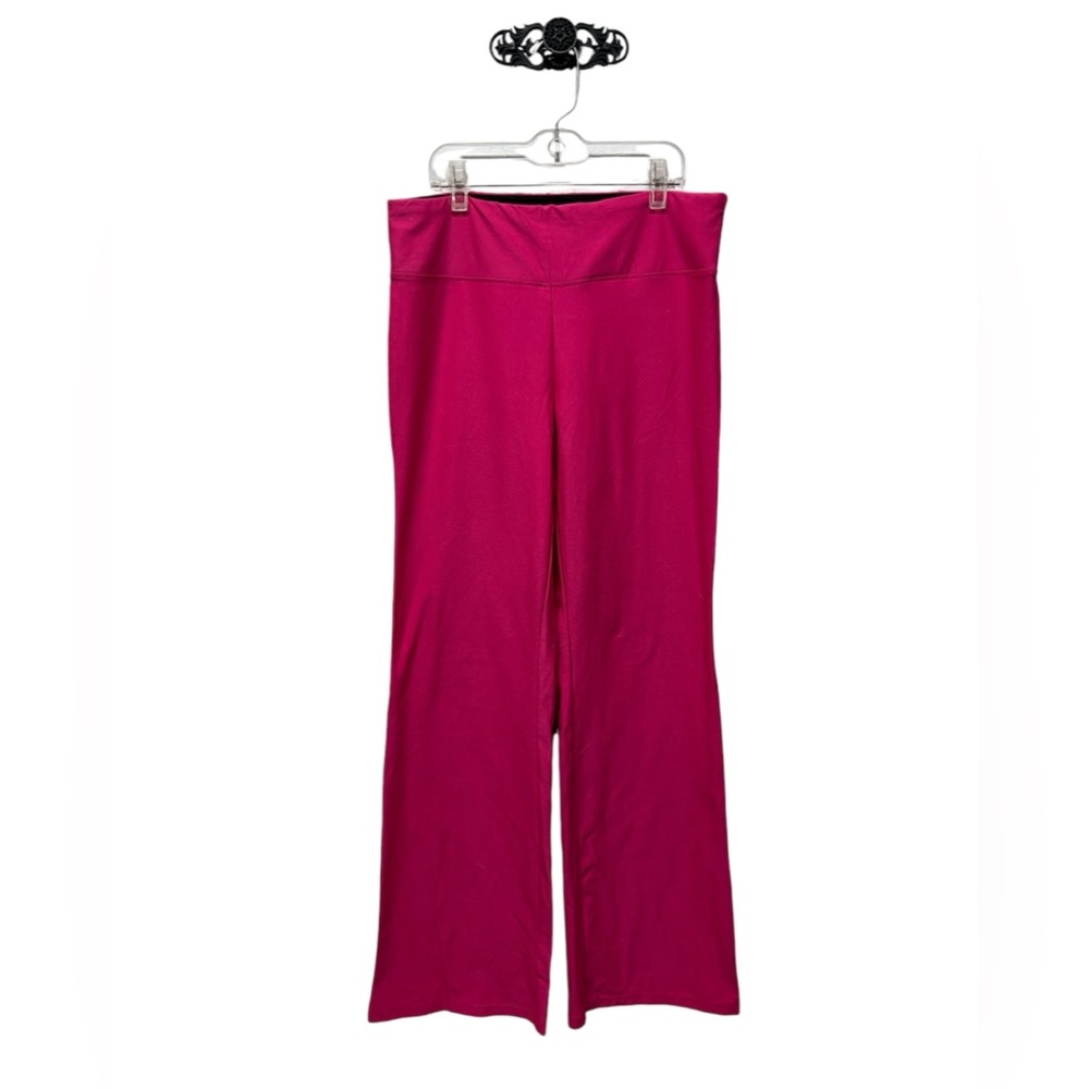 Ododos Hot Pink Yoga Pants leggings wide flare leg size medium